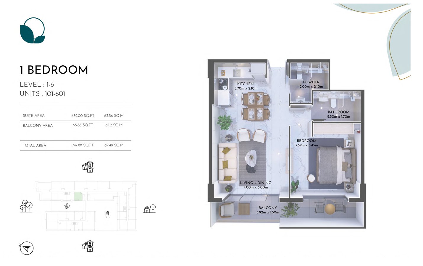Olivia Residences Floor Plan
