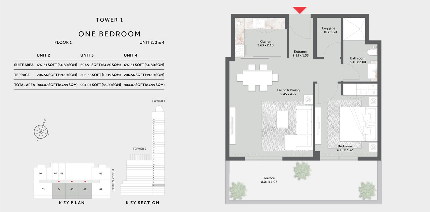 Marriott Residences at JVC Floor Plan