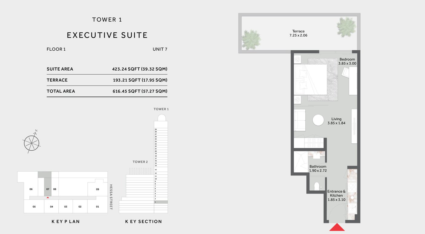 Marriott Residences at JVC Floor Plan