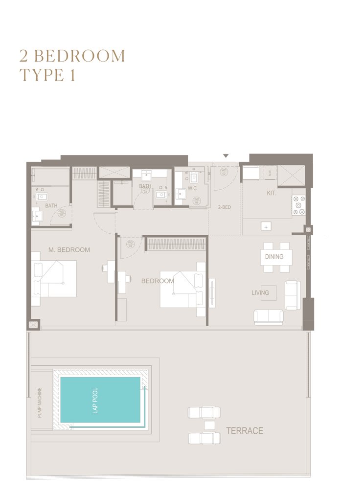 Trillionaire Residences Floor Plan