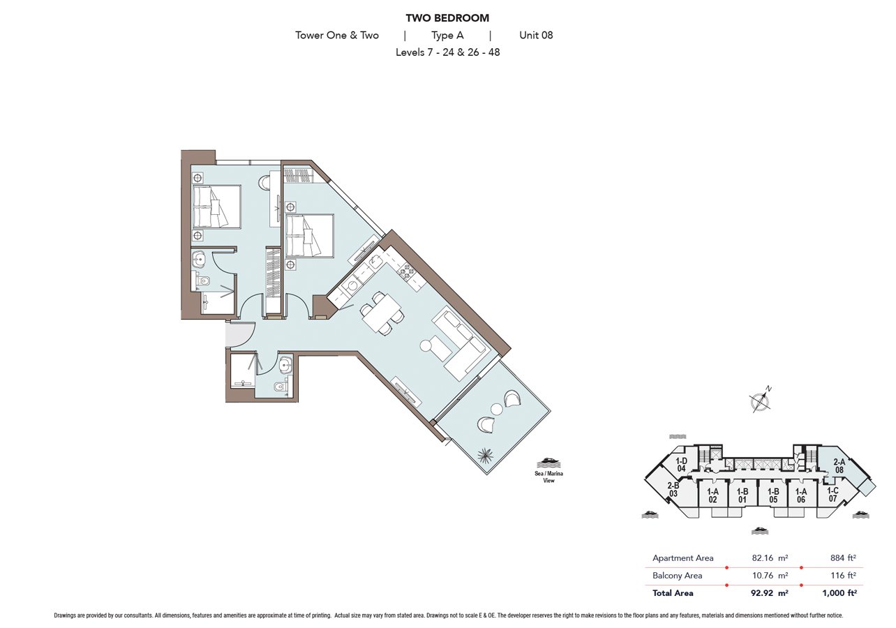 Nautica by Select Group Floor Plan