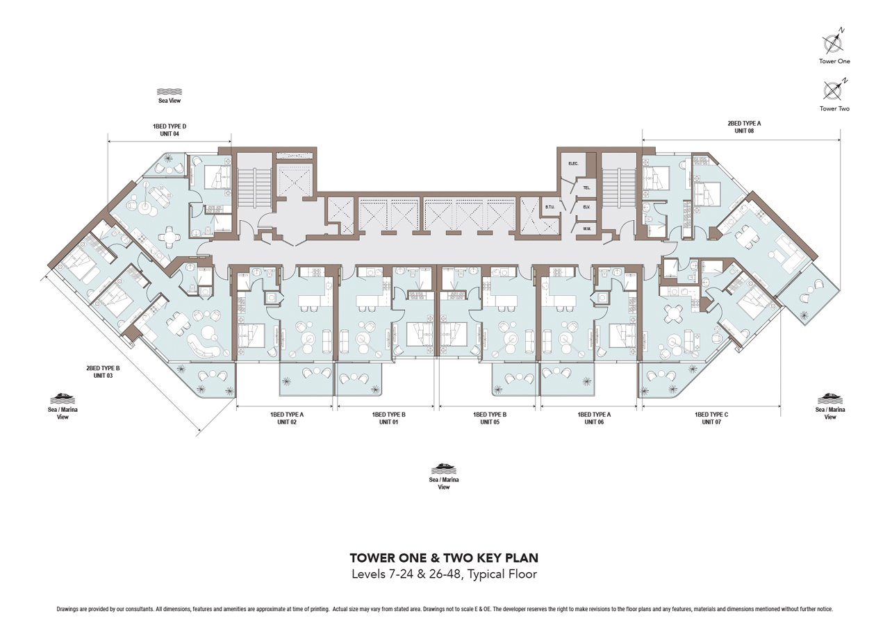 Nautica by Select Group Floor Plan