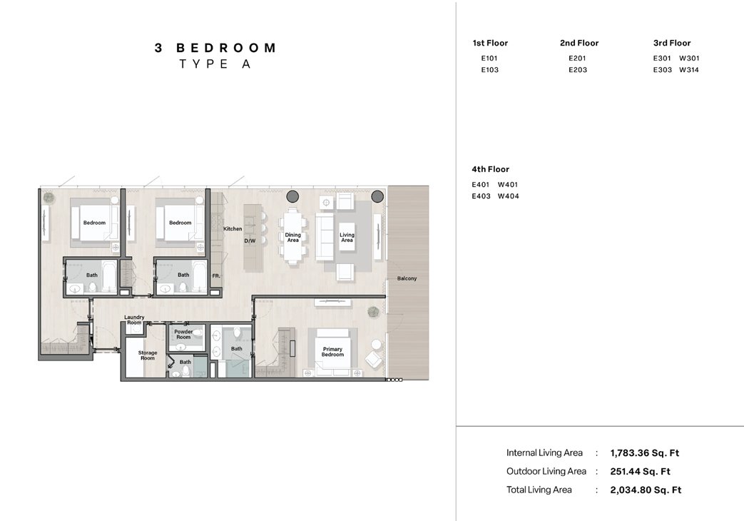 Porto Playa Floor Plan