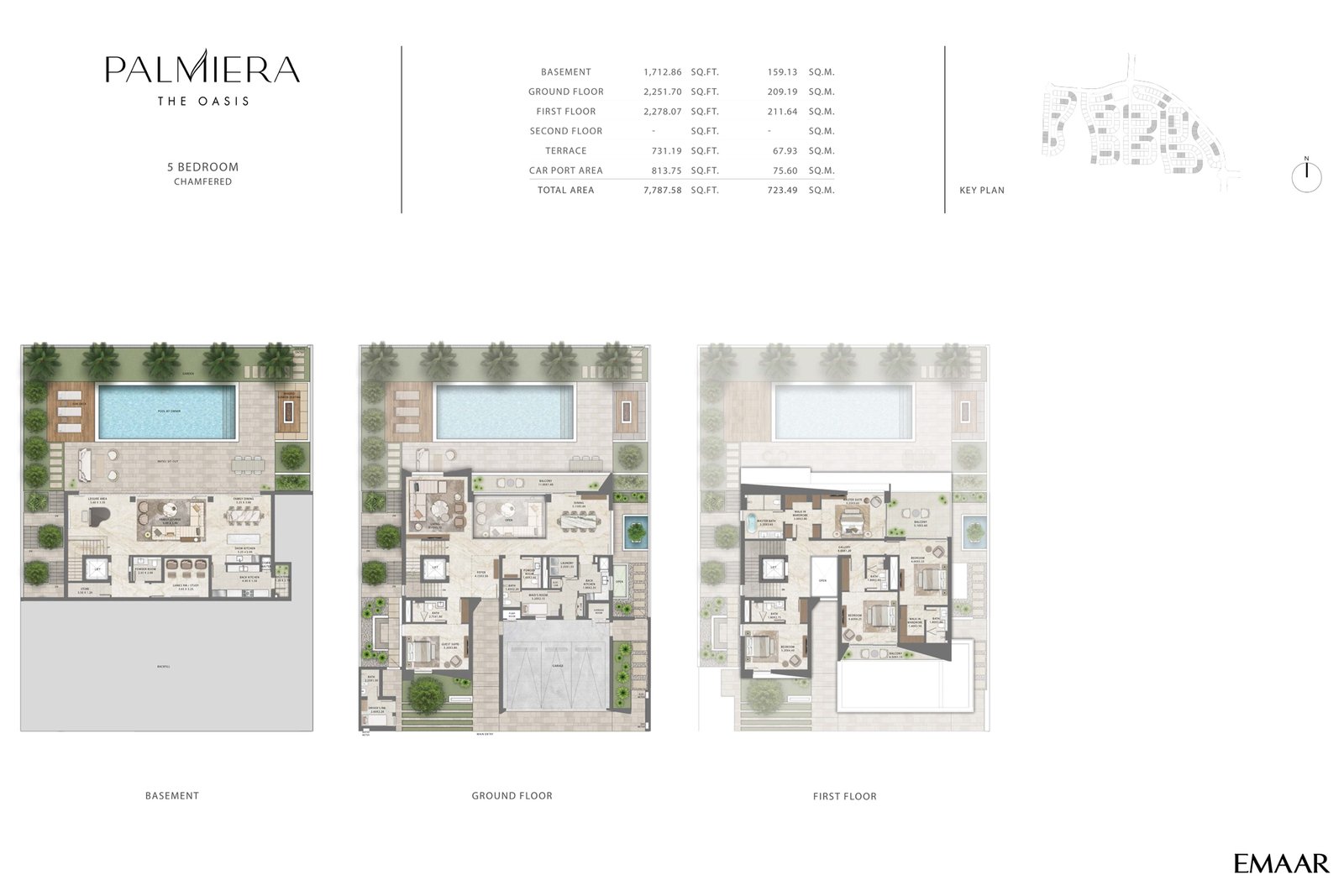 Palmiera at The Oasis Floor Plan