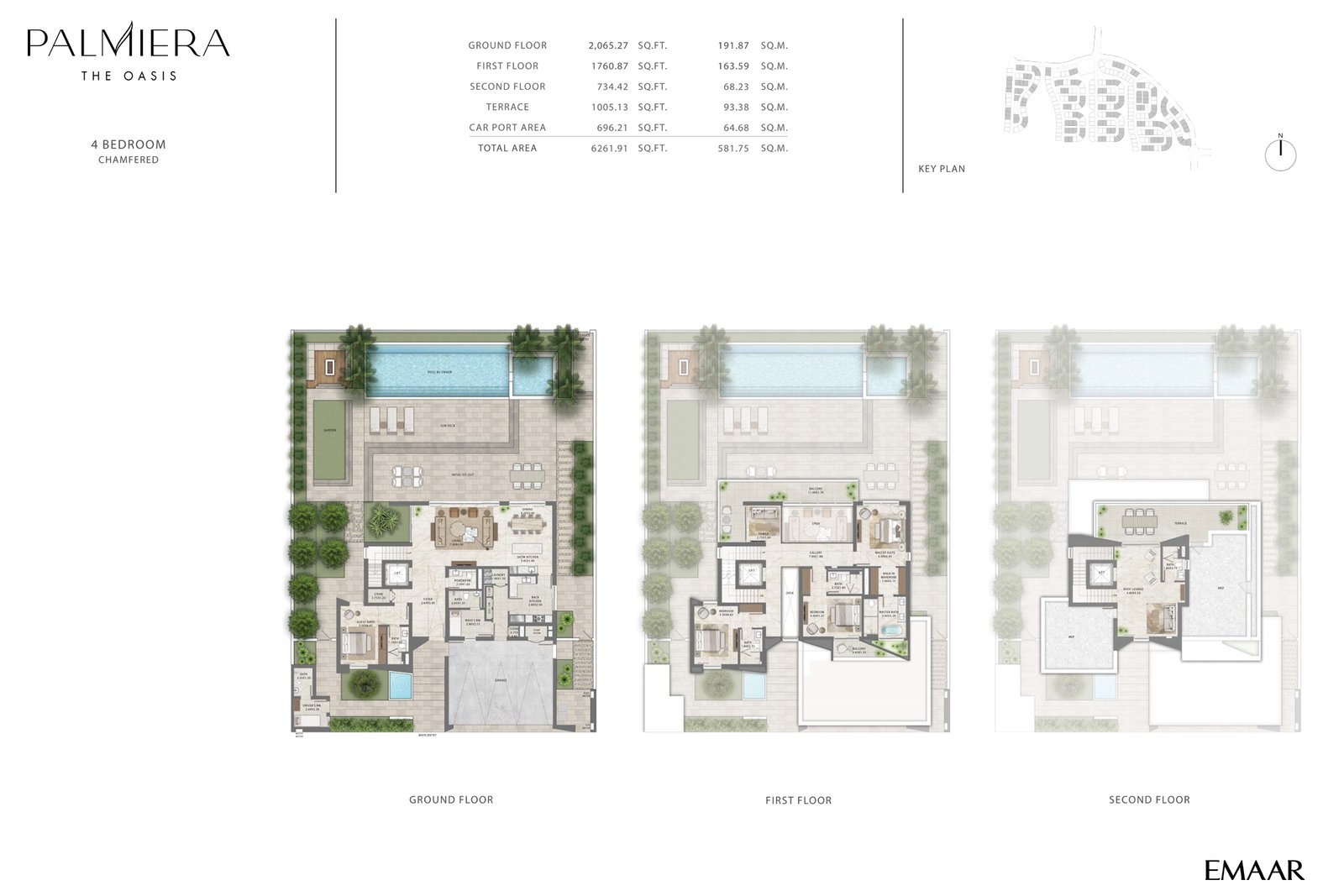 Palmiera at The Oasis Floor Plan
