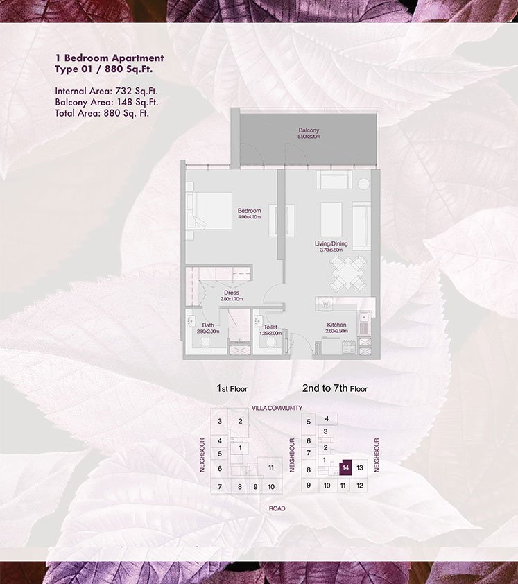 Amalia Residences Floor Plan