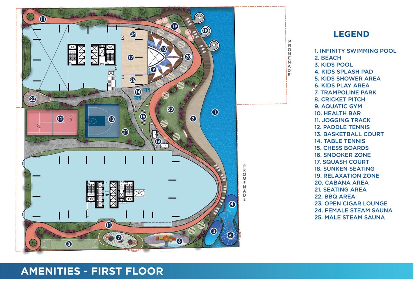 Danube Oceanz Floor Plan
