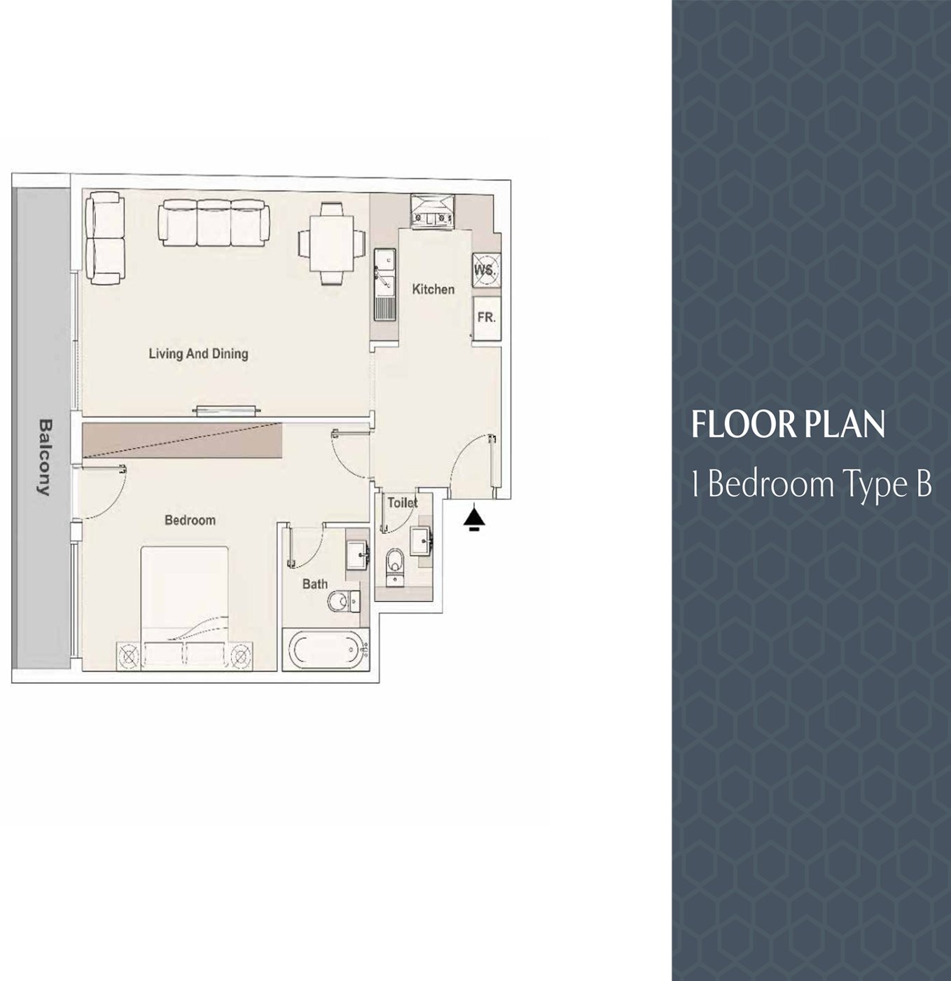 Elysee Heights at JVC Floor Plan