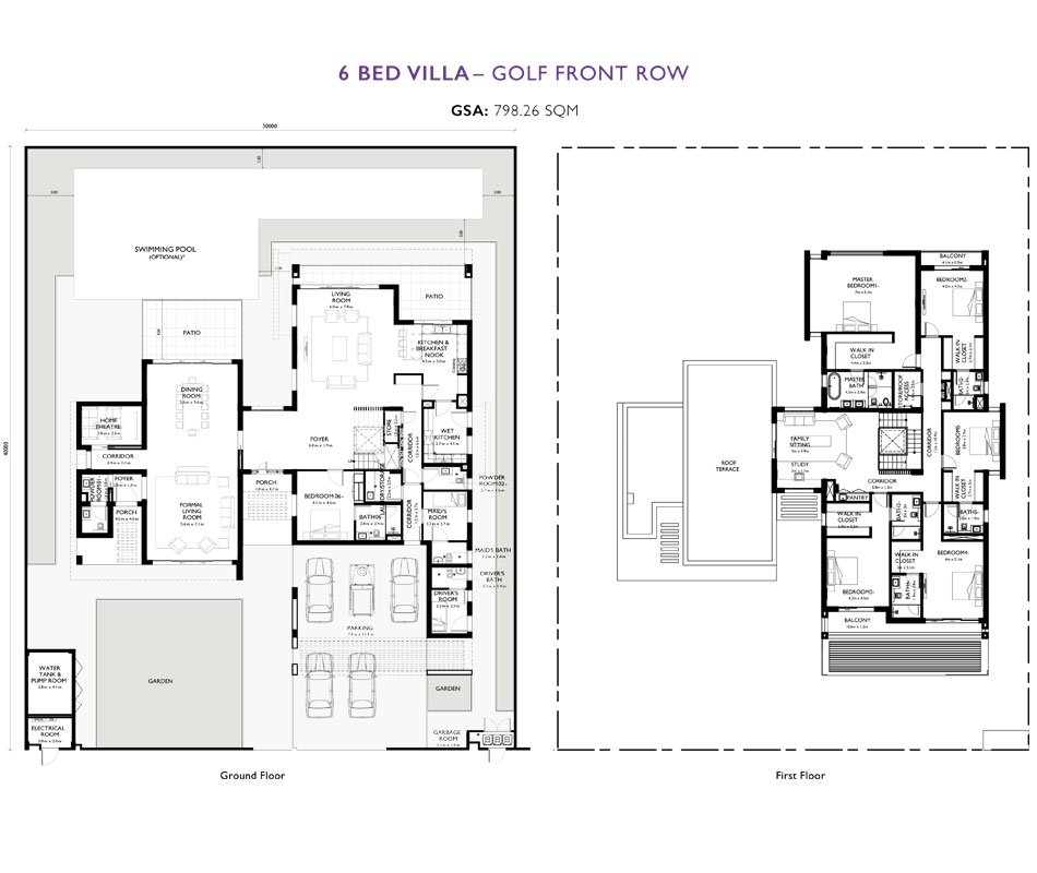 The Magnolias Floor Plan