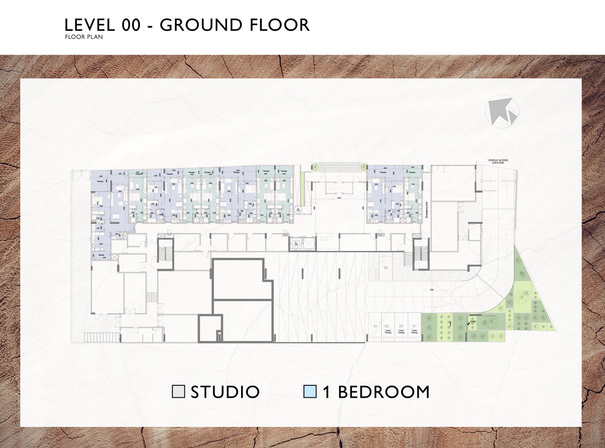Verdana Residence 2 Apartment Floor Plan