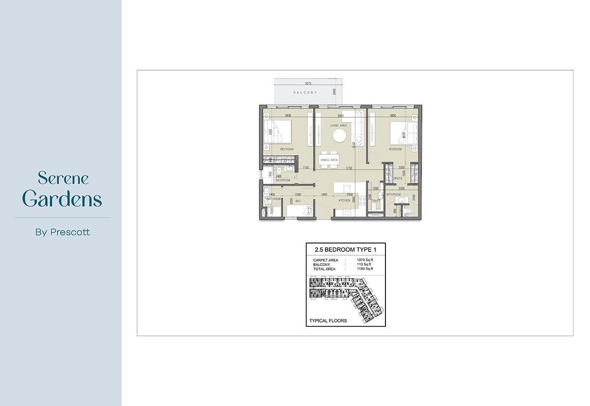 Serene Gardens by Prescott Floor Plan