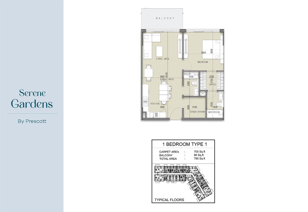 Serene Gardens by Prescott Floor Plan