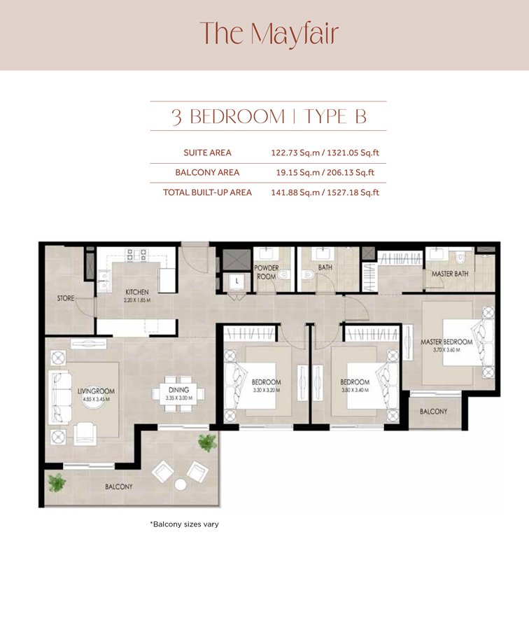 Nshama The Mayfair Floor Plan
