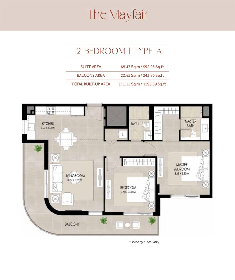 Nshama The Mayfair Floor Plan
