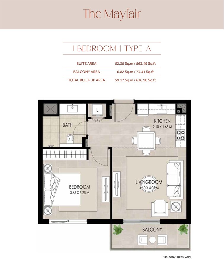 Nshama The Mayfair Floor Plan