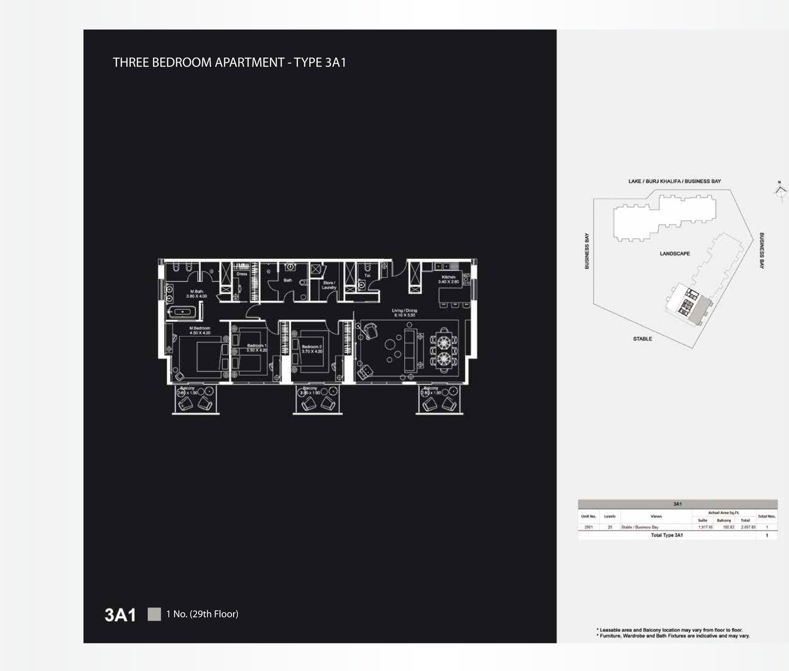 The Atria Apartments Floor Plan