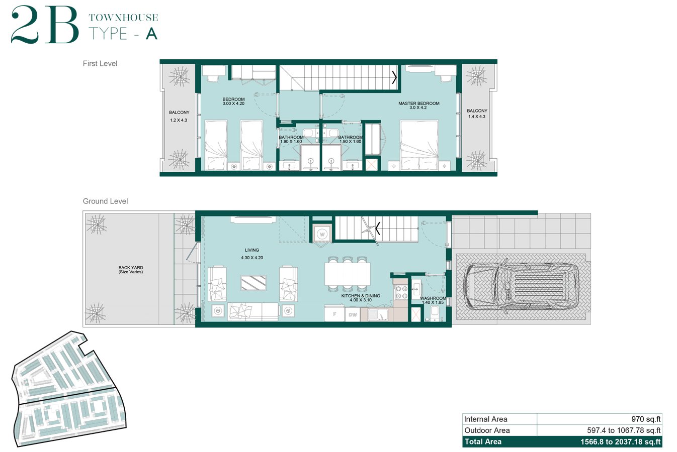 Reportage Village Townhouses Floor Plan
