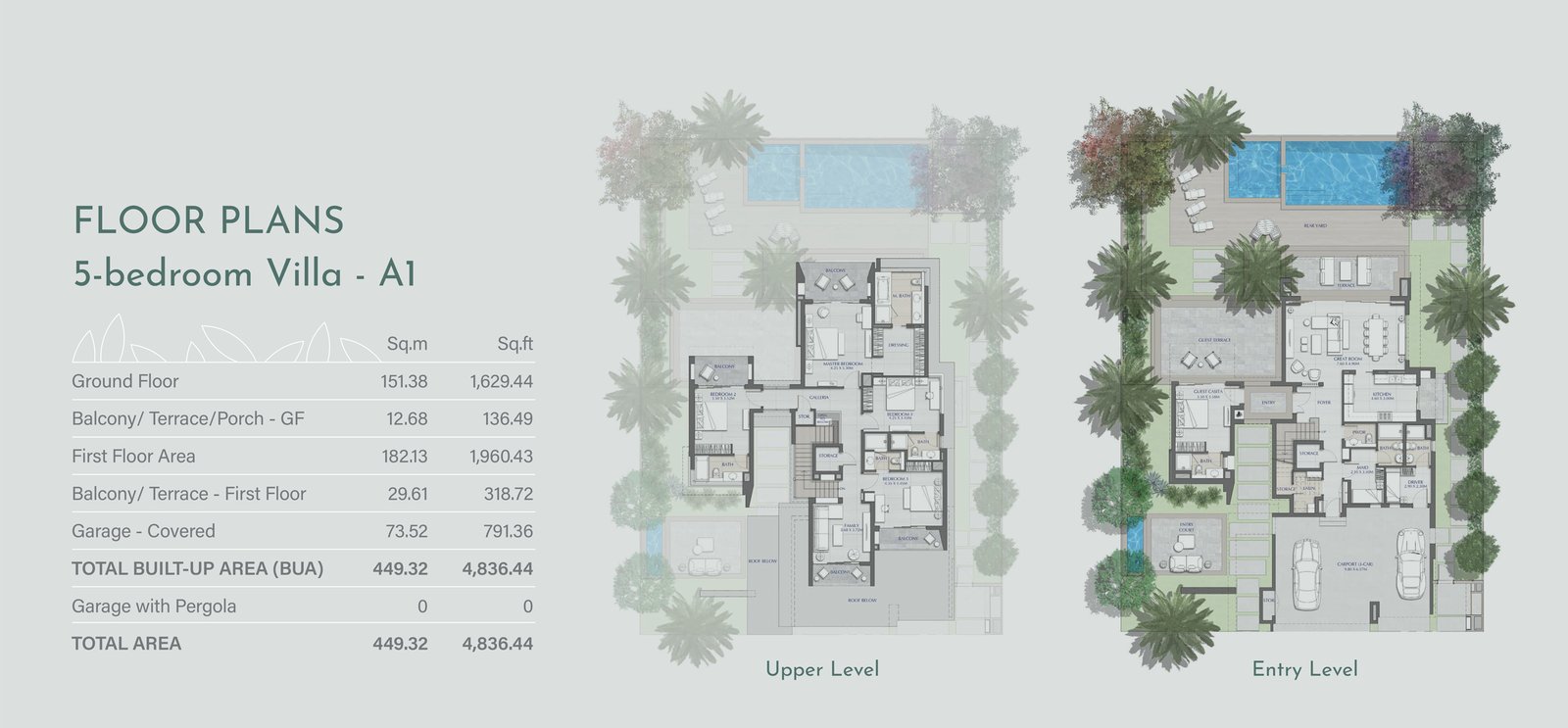 Murooj Villas Floor Plan