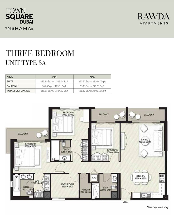 Rawda Apartments by Nshama Floor Plan