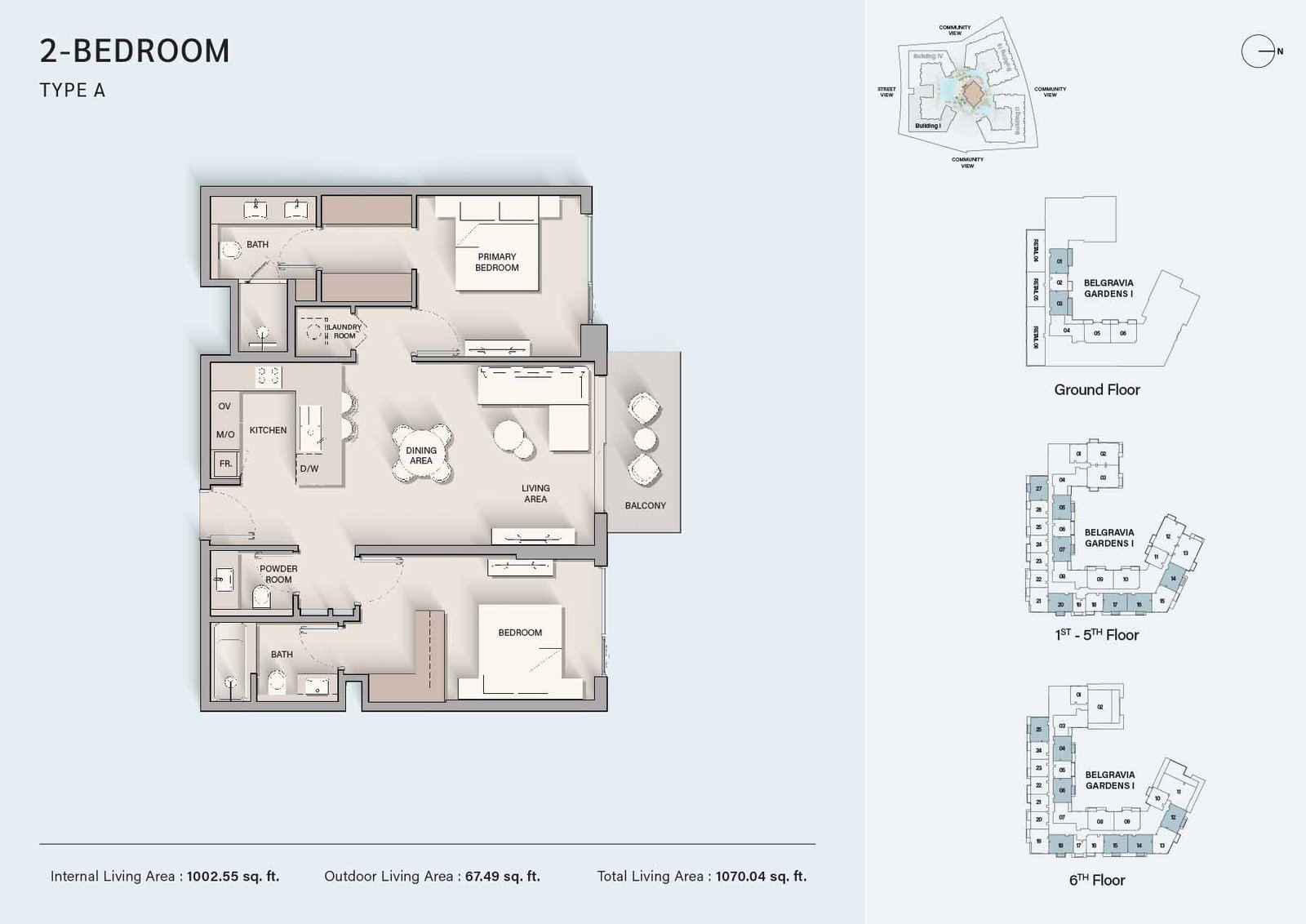 Ellington Belgravia Gardens Floor Plan