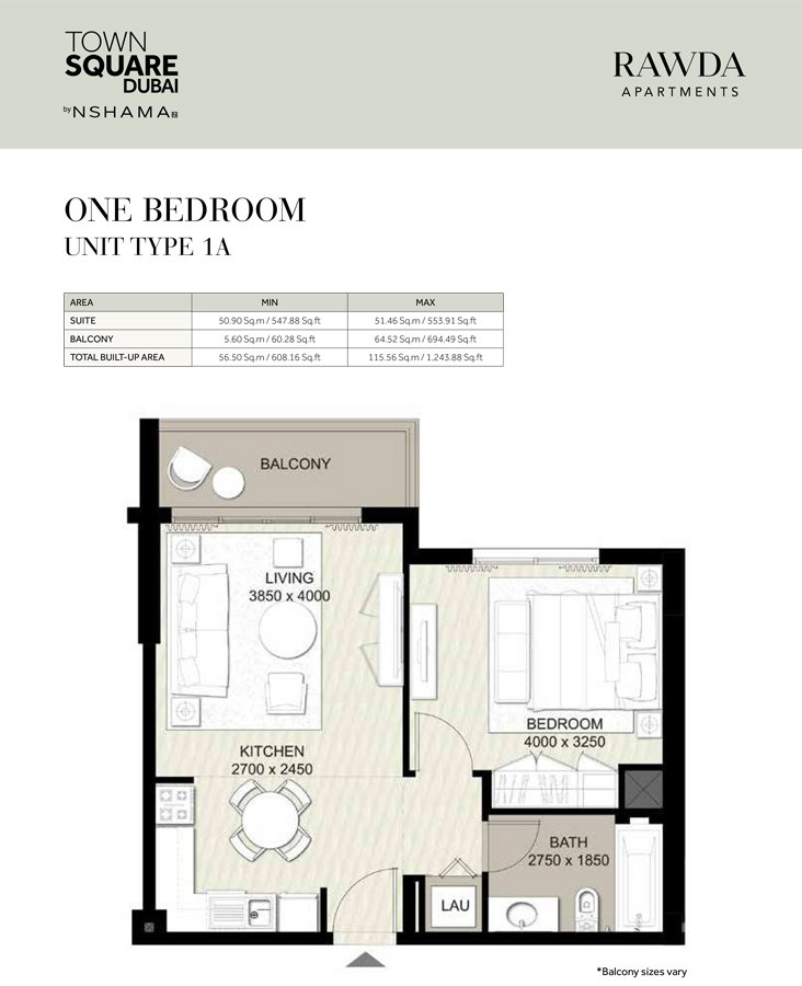Rawda Apartments by Nshama Floor Plan