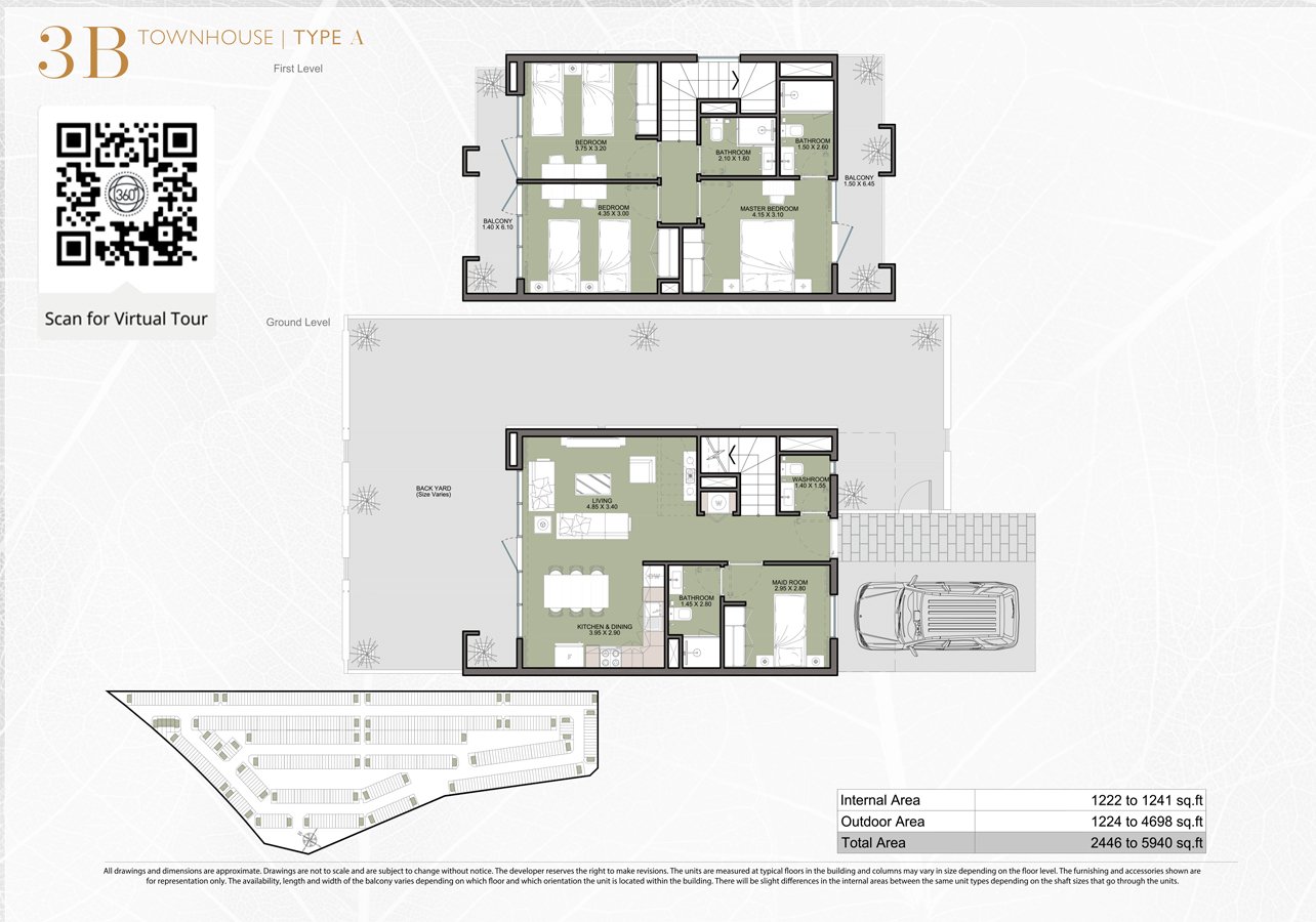 Bianca Townhouses Floor Plan