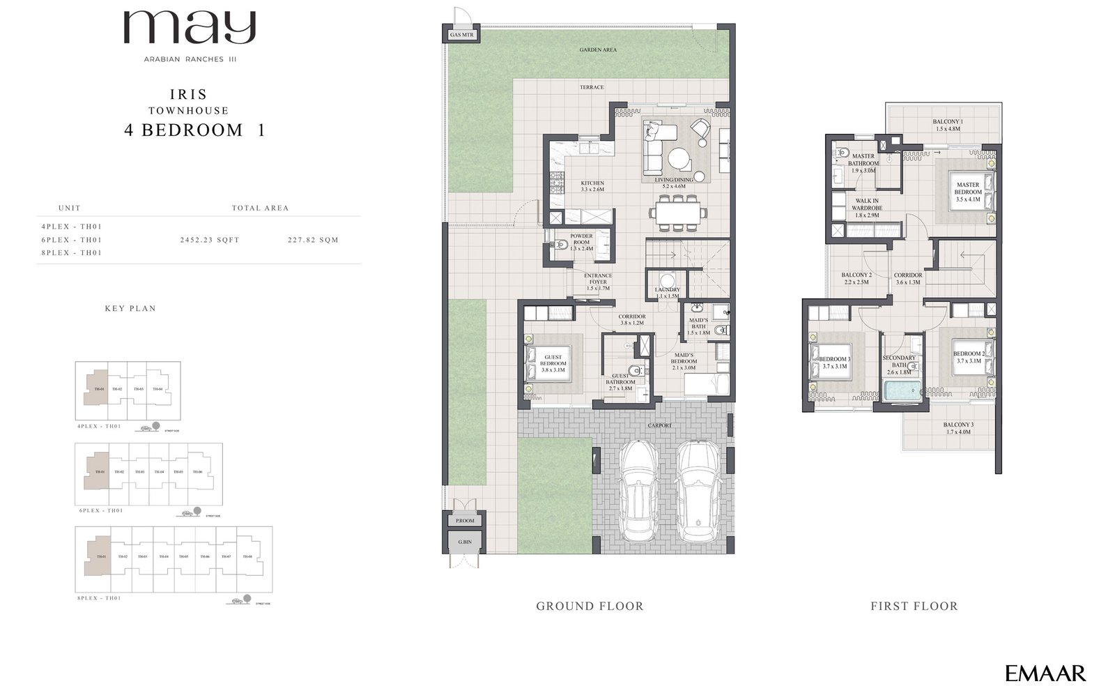 MAY at Arabian Ranches 3 Floor Plan