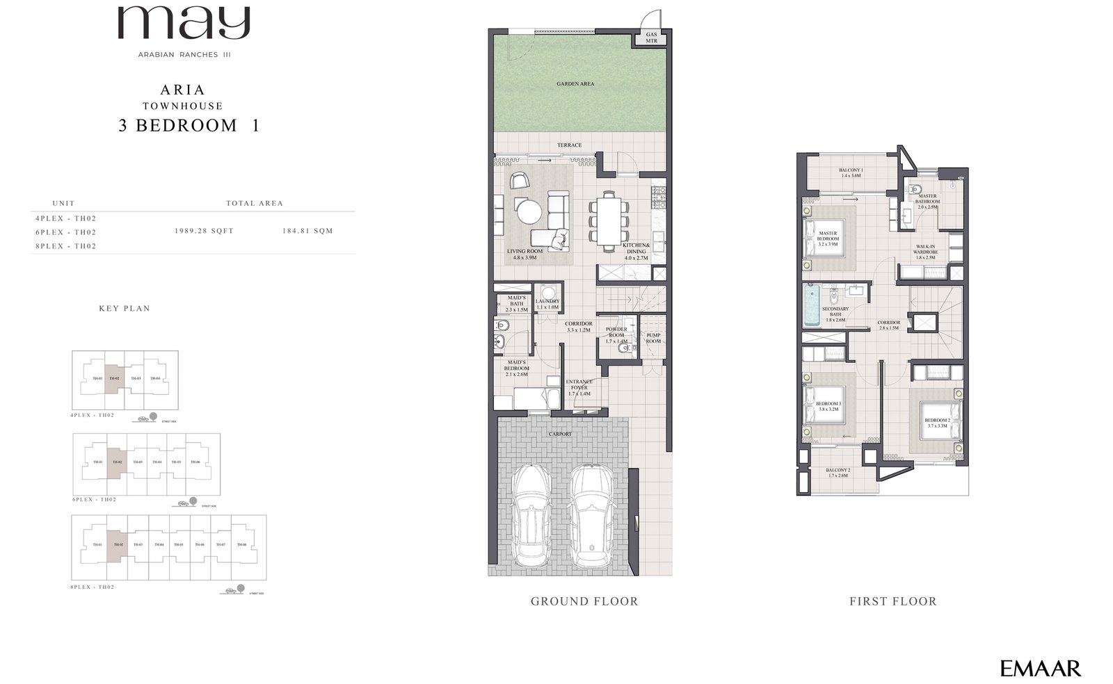 MAY at Arabian Ranches 3 Floor Plan