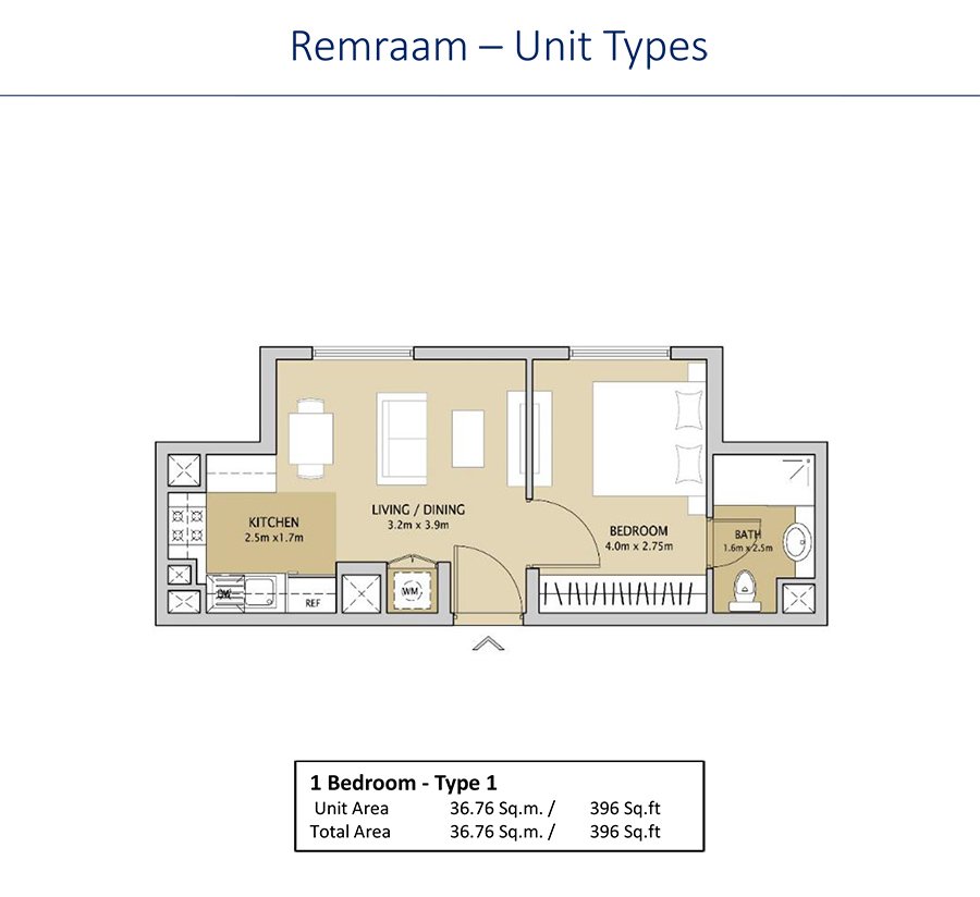 Remraam Apartments Floor Plan