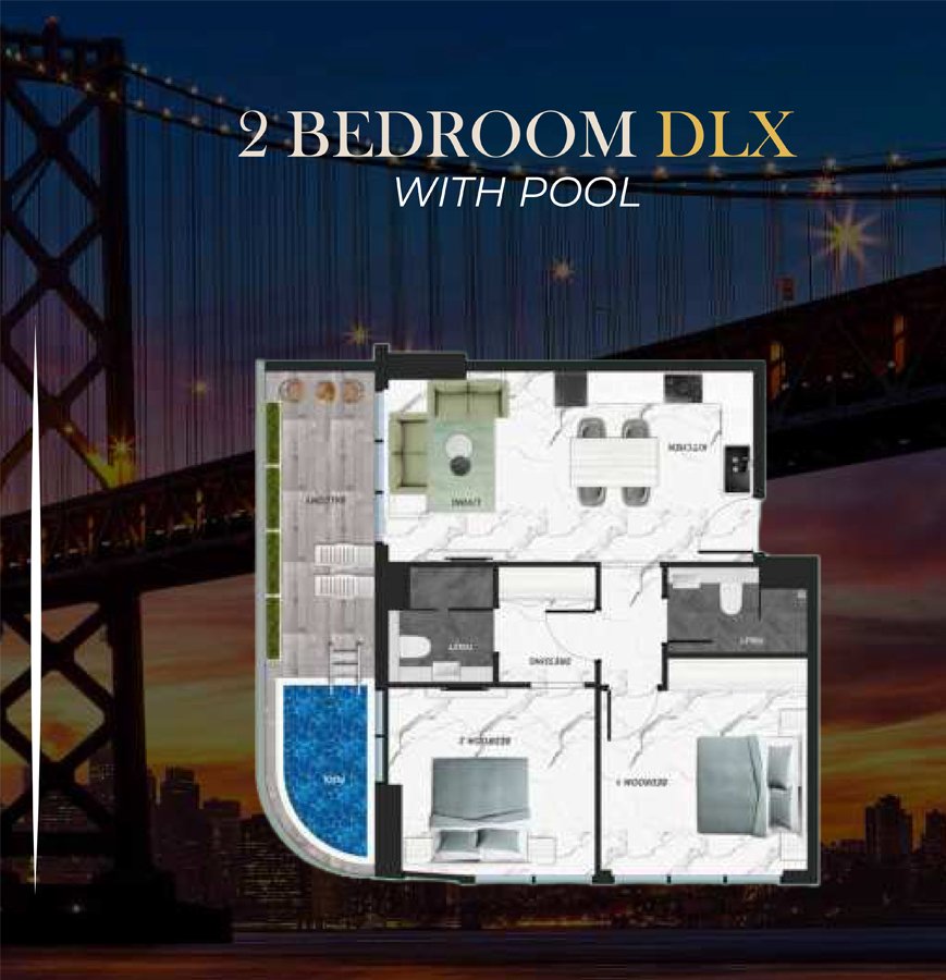 California by Samana Floor Plan