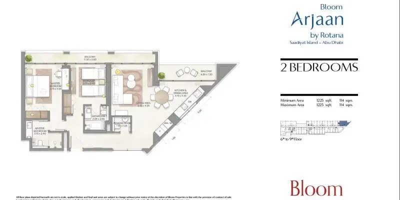 Bloom Arjaan Floor Plan
