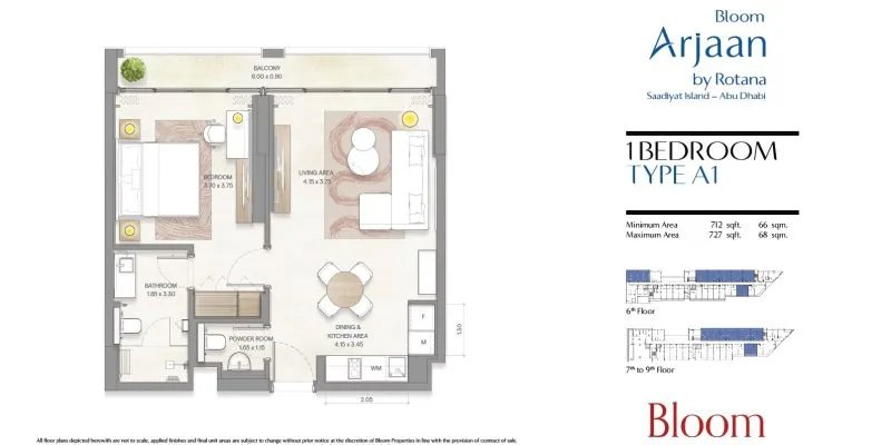 Bloom Arjaan Floor Plan
