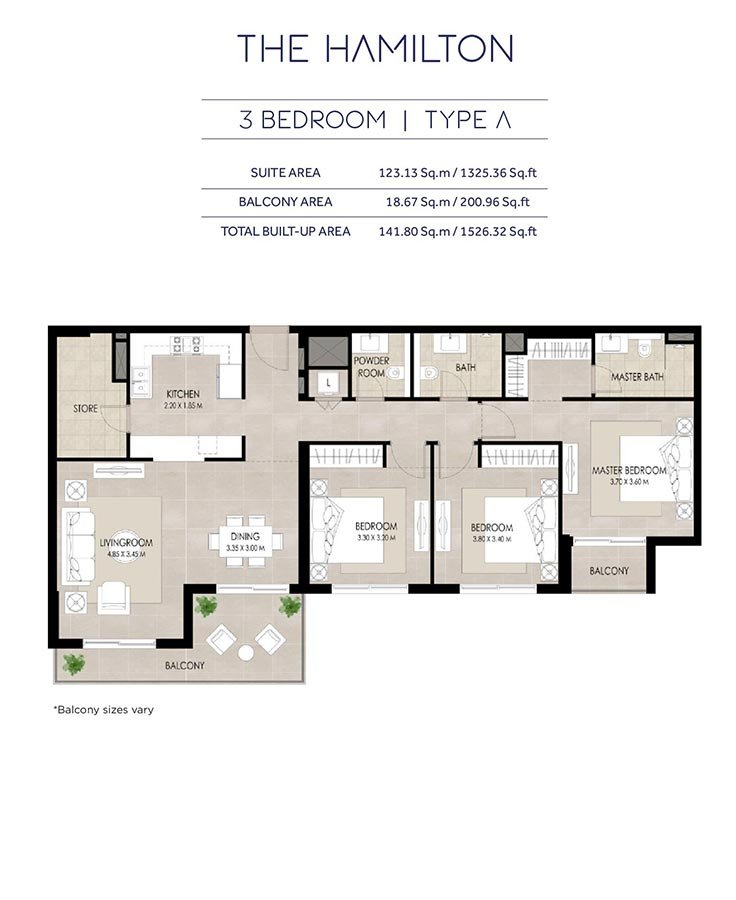 Nshama The Hamilton Floor Plan
