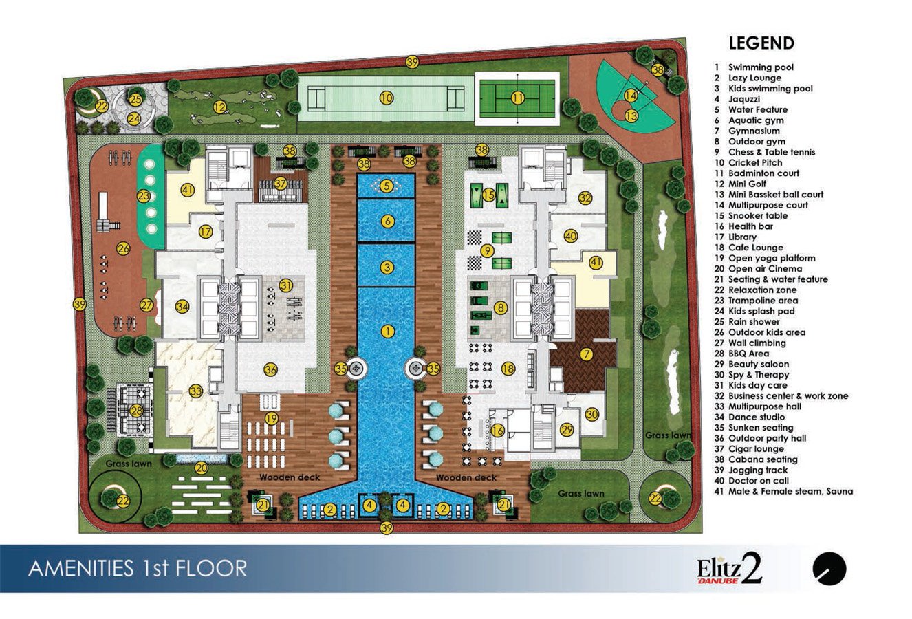 Danube Elitz Phase 2 Apartment Floor Plan