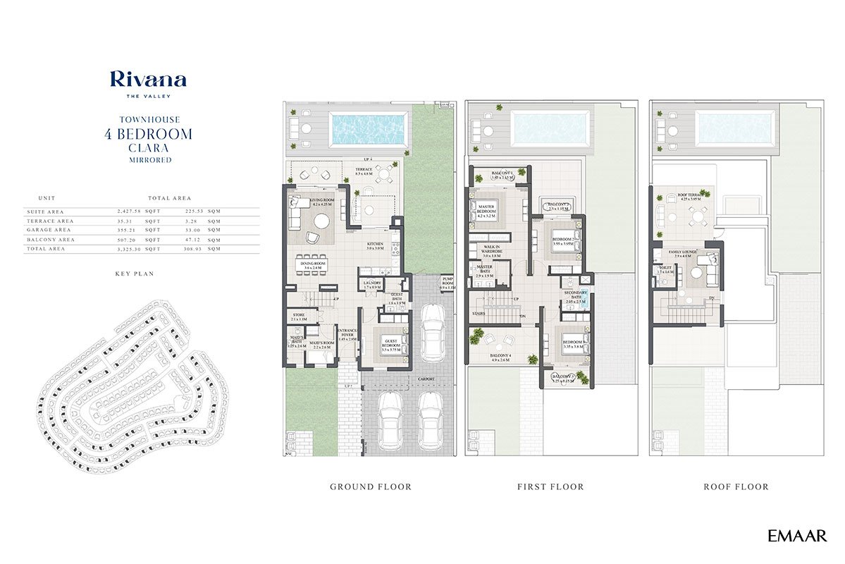 Rivana The Valley Floor Plan