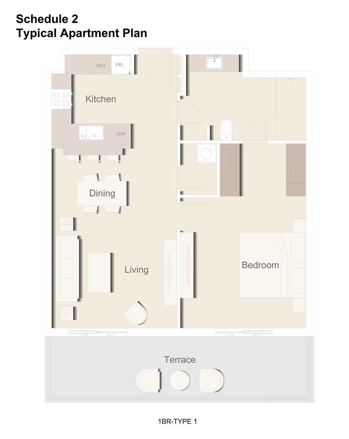 Ellington Eaton Place Floor Plan