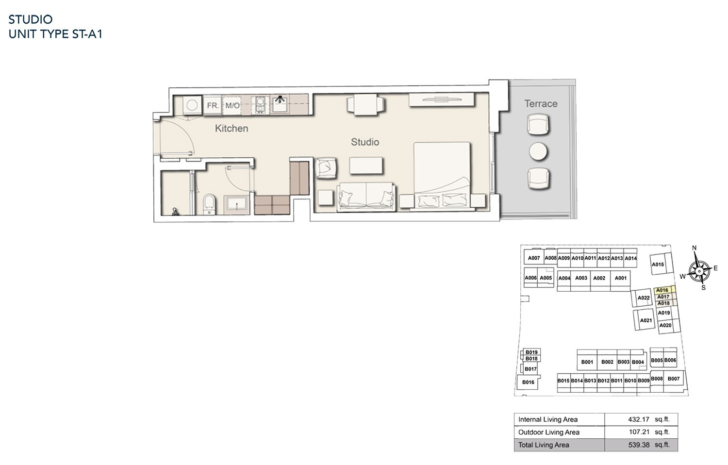 Ellington Belgravia Square Floor Plan