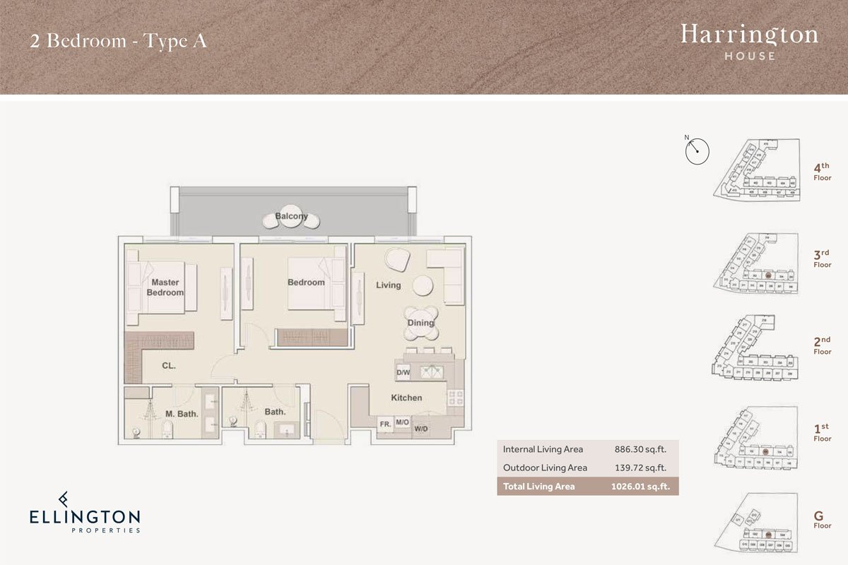 Ellington Harrington House Floor Plan