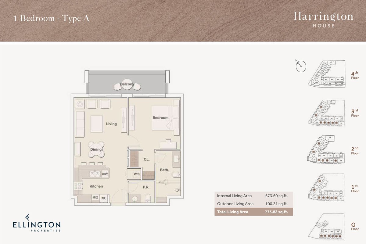 Ellington Harrington House Floor Plan