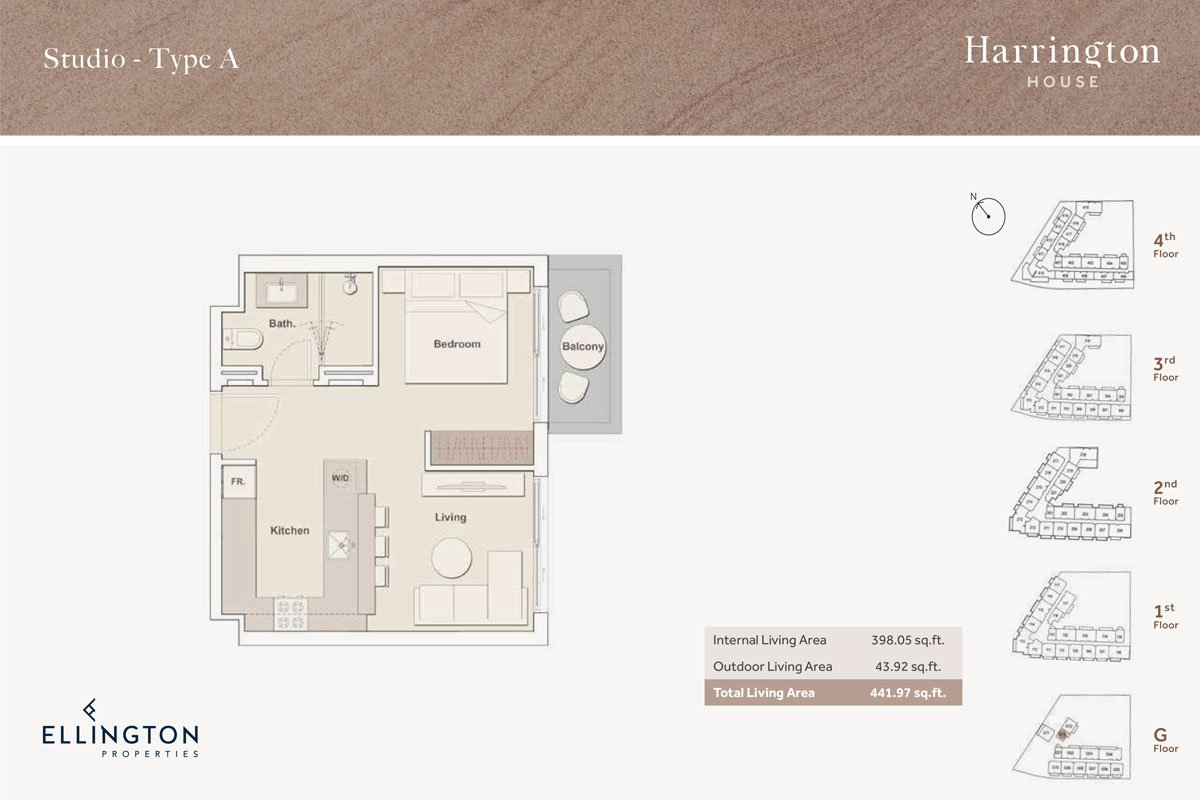 Ellington Harrington House Floor Plan