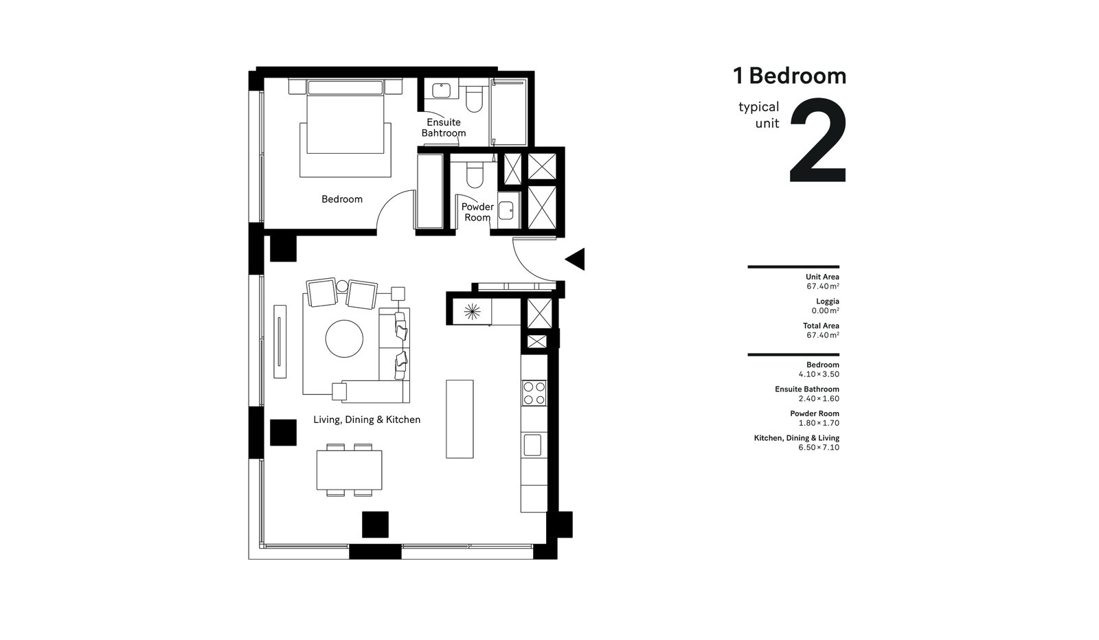 Pixel Al Reem Island Floor Plan
