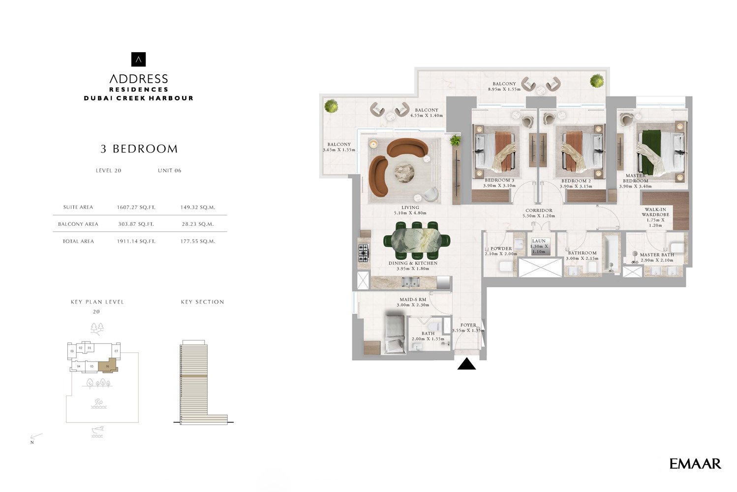 Address Residences Floor Plan
