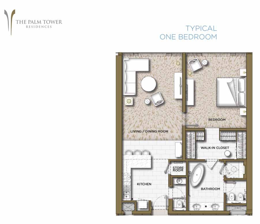 The Palm Tower Floor Plan