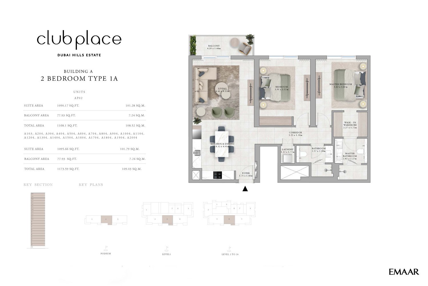 Club Place Floor Plan