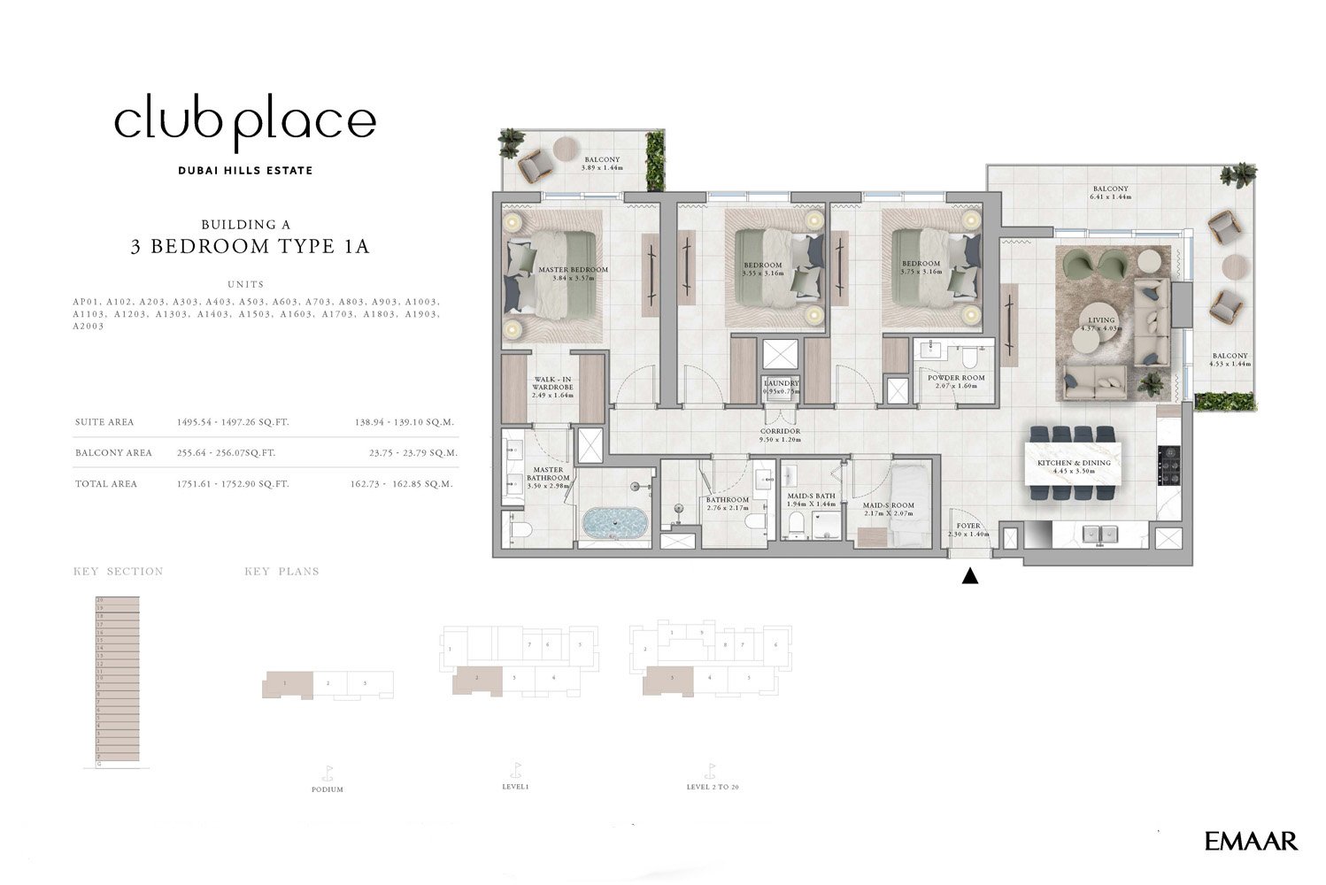 Club Place Floor Plan