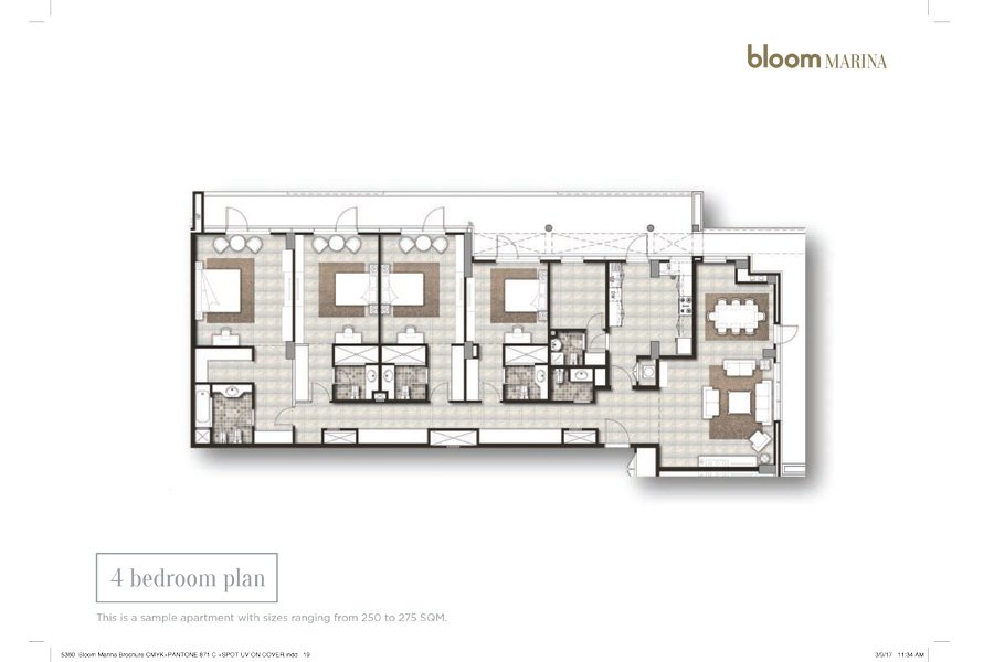 Bloom Marina Floor Plan