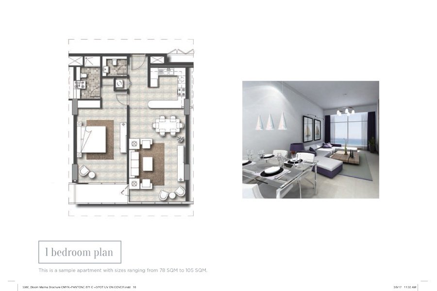 Bloom Marina Floor Plan