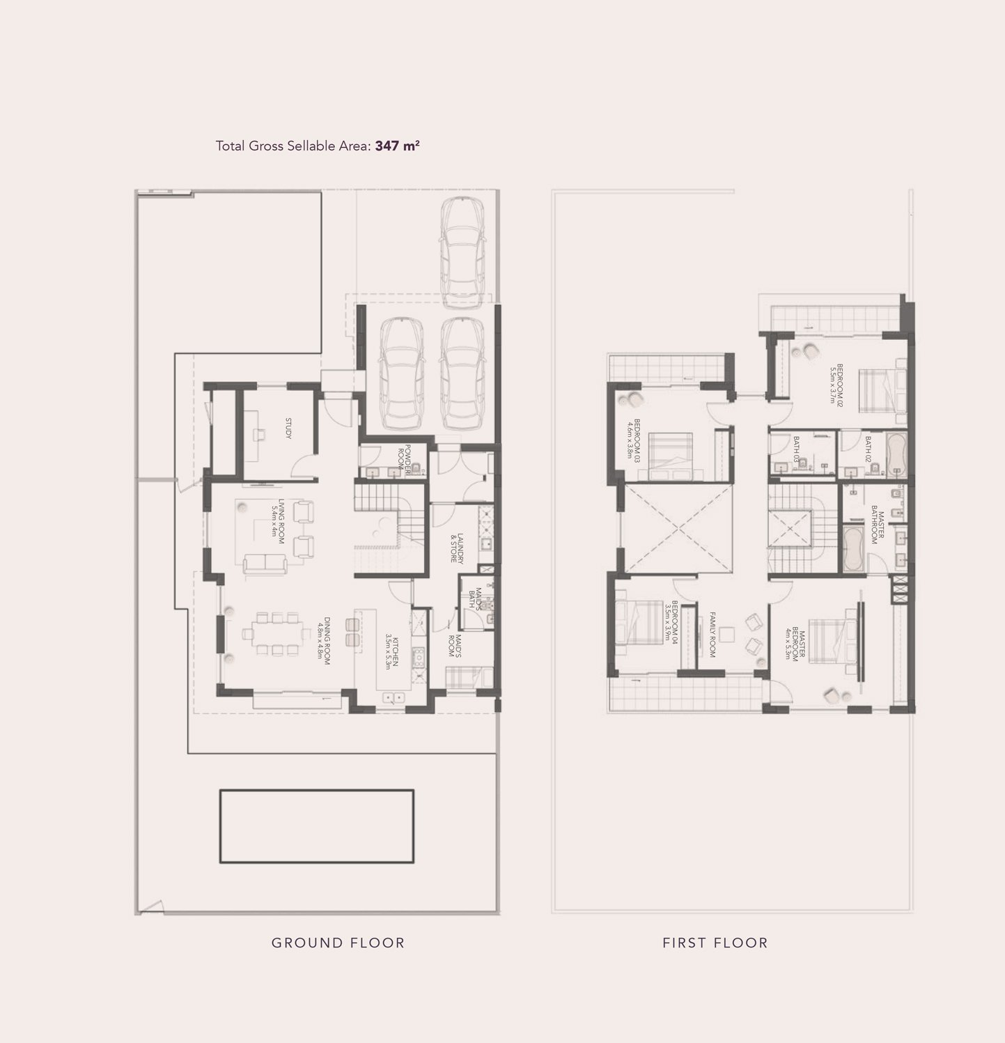 Aldar The Cedars Floor Plan