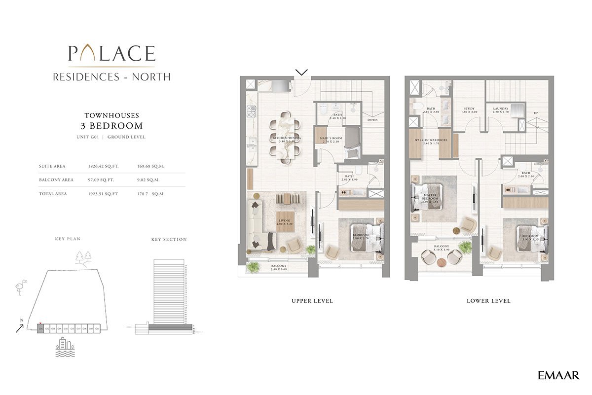 Palace Residences North Floor Plan