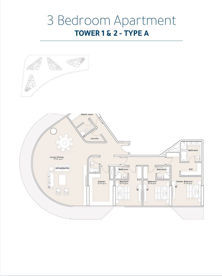 Sea La Vie Residences Floor Plan